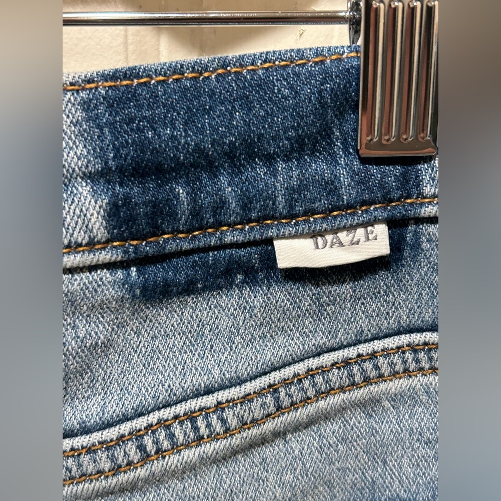 DAZE Girl Next Door Midi Skirt Organic Cotton , size 26 - Picture 8 of 9